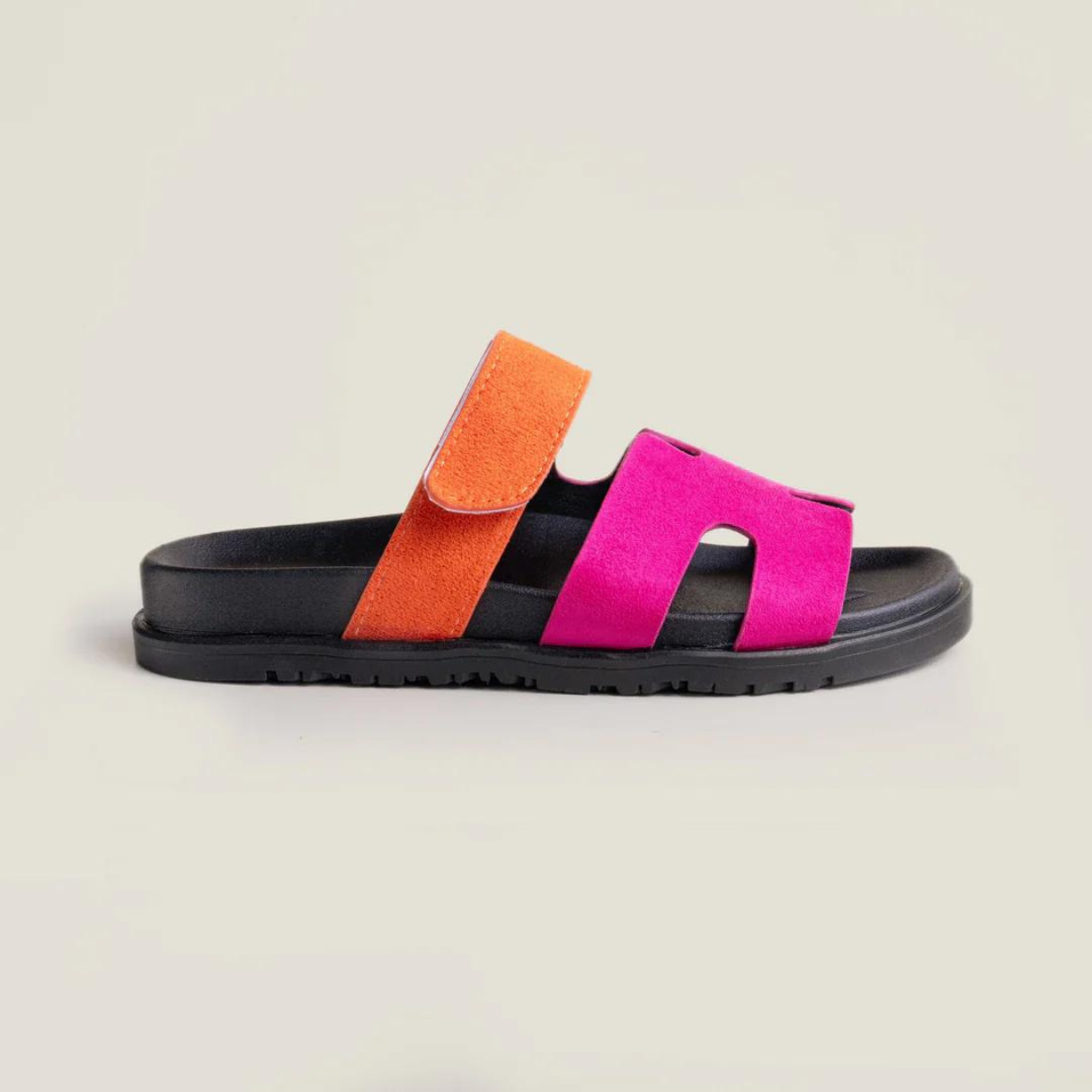 Solène™ | Vegan Sandalen met Ergonomisch Suède Voetbed