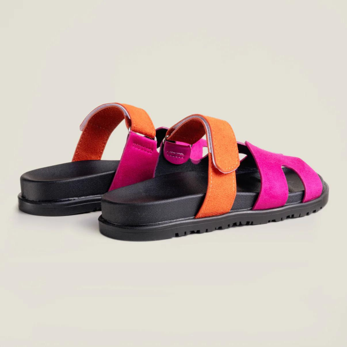 Solène™ | Vegan Sandalen met Ergonomisch Suède Voetbed