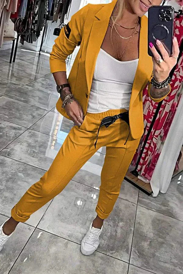 Milae™ | Blazer en Jogger Set