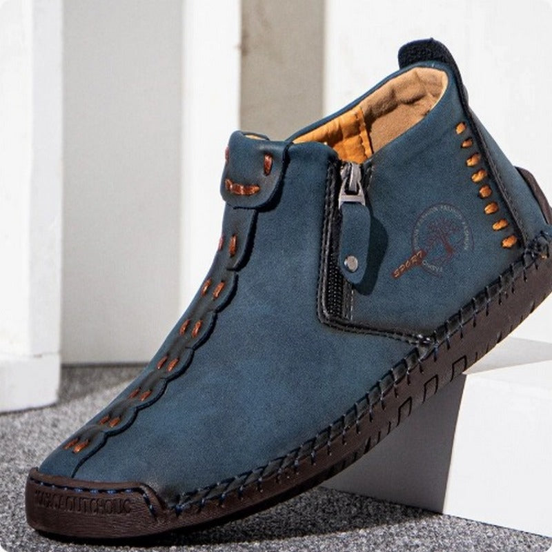Corvin™ | Orthopedische Leren Instapschoenen