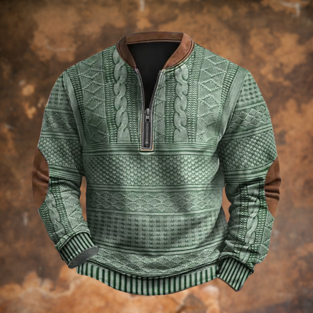 Kade™ | Sweater met Ritssluiting