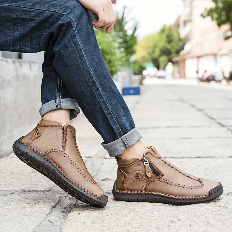 Corvin™ | Orthopedische Leren Instapschoenen