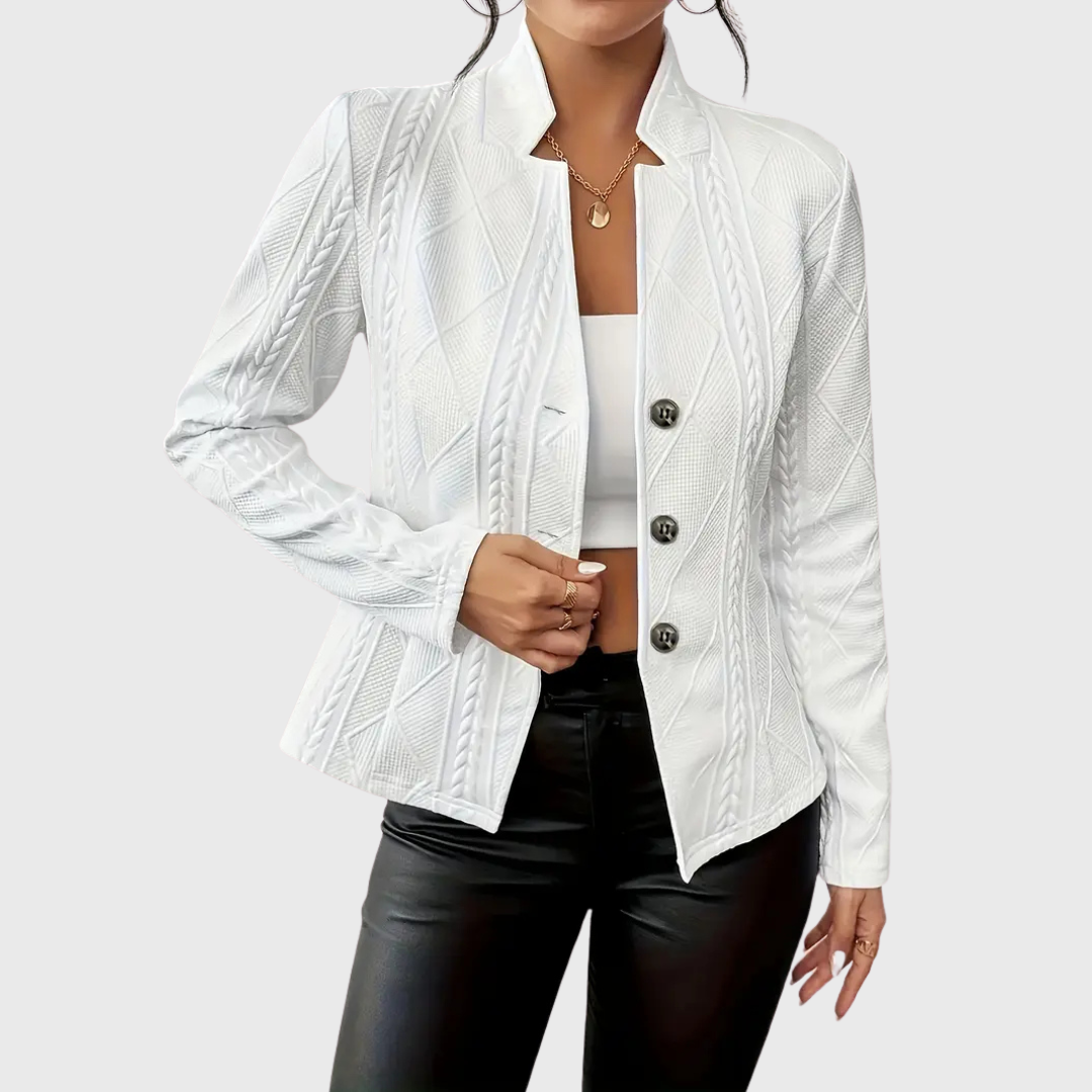 Ivelyn™ | Elegante Mid-Length Jas