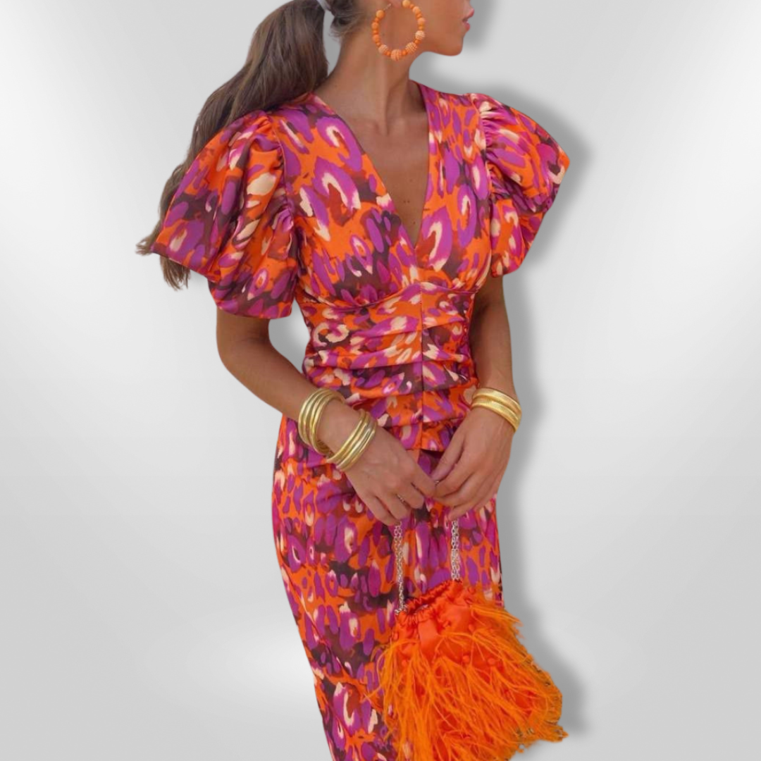 BOLD™ | Levendige Fiesta-jurk