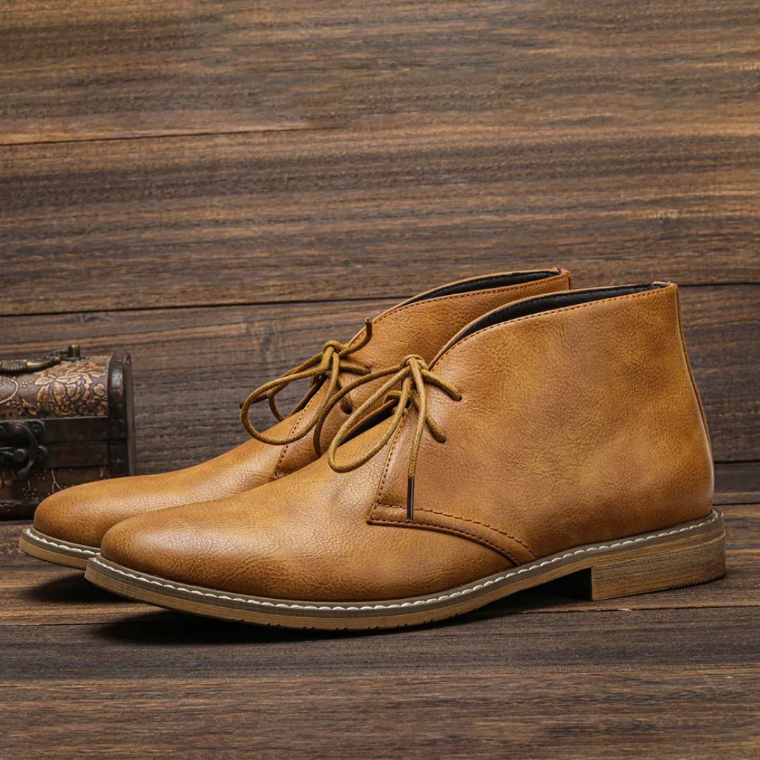 Jovrik™ | Chukka laarzen van leer