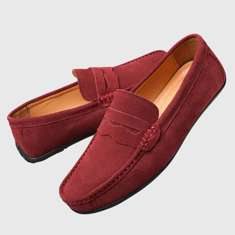 Van Der Waal™ | Klassieke suède mocassins
