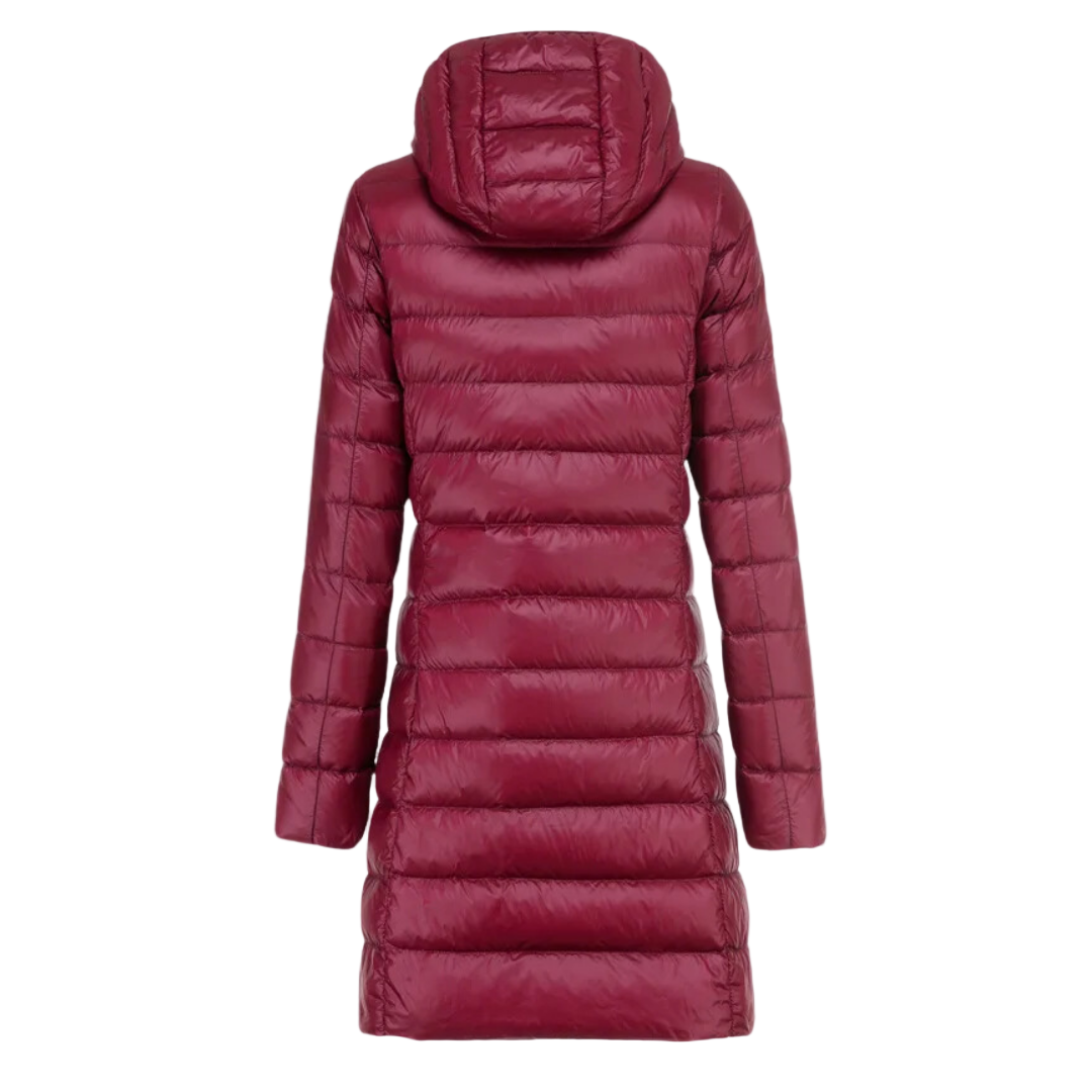 Rossana™ | Lange pufferjas met capuchon