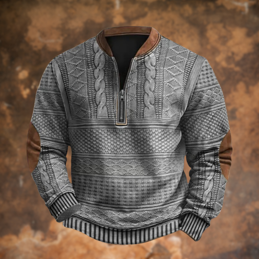 Kade™ | Sweater met Ritssluiting