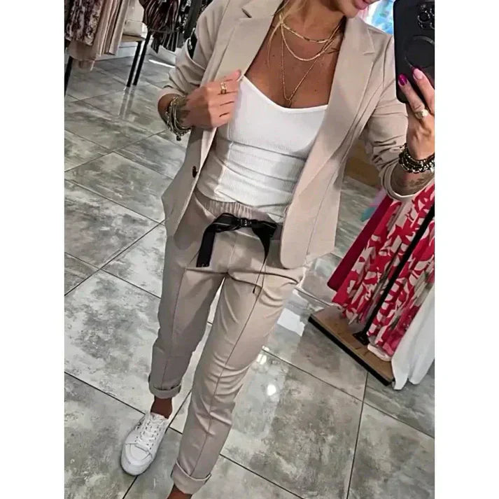 Milae™ | Blazer en Jogger Set