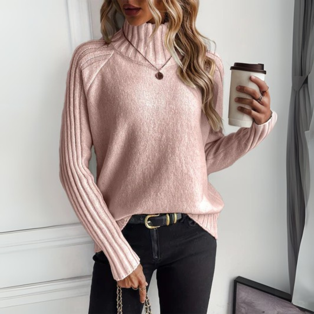 Avenora™ | Trui met hoge hals