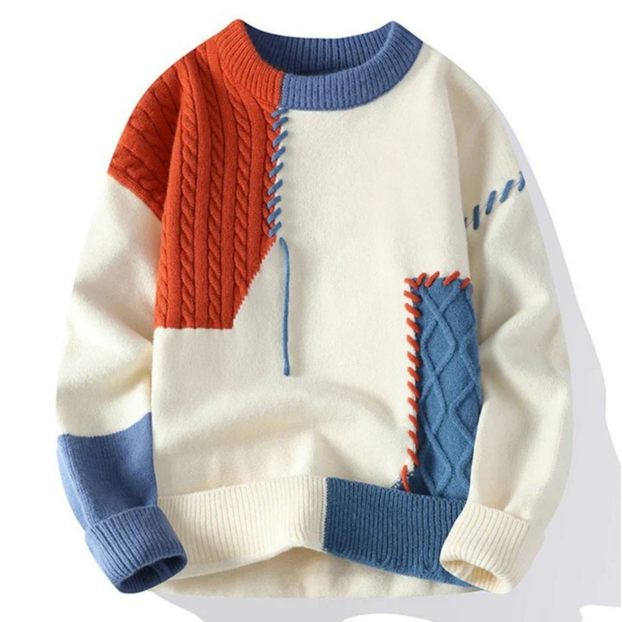 Zoren™ | Patchwork trui