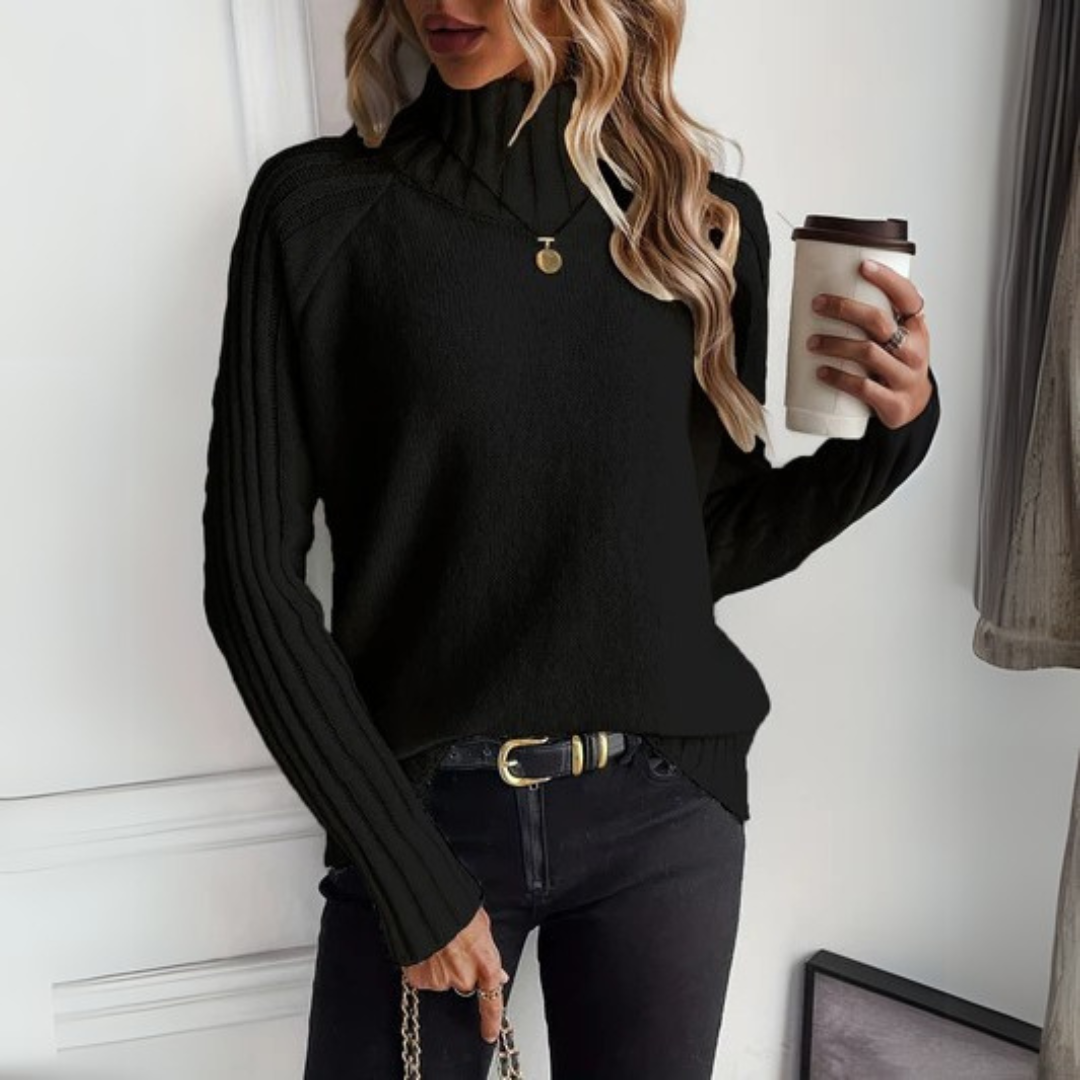 Avenora™ | Trui met hoge hals