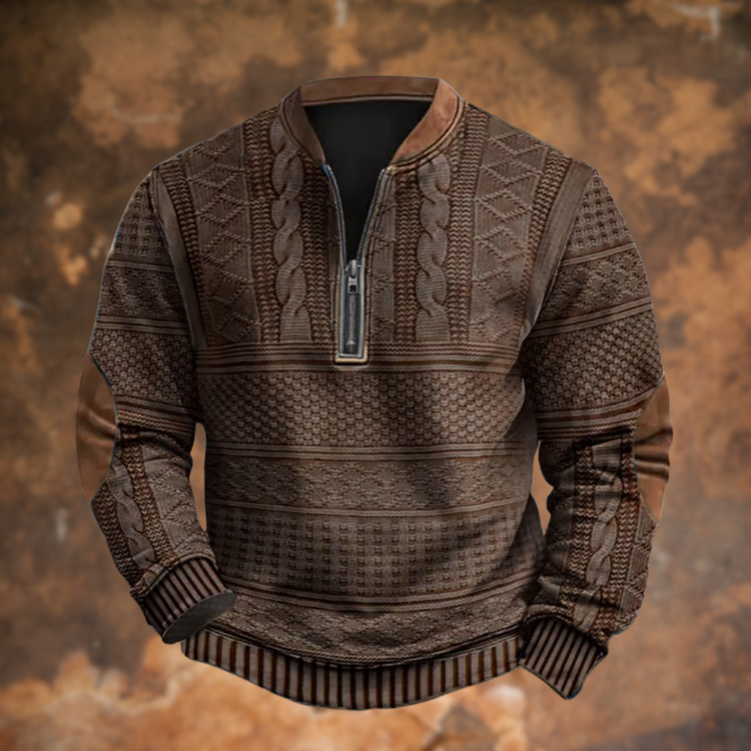 Kade™ | Sweater met Ritssluiting