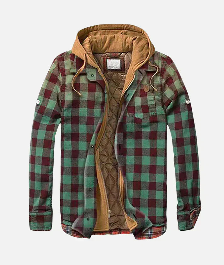 Renee™ | Geruite Patchwork Jas