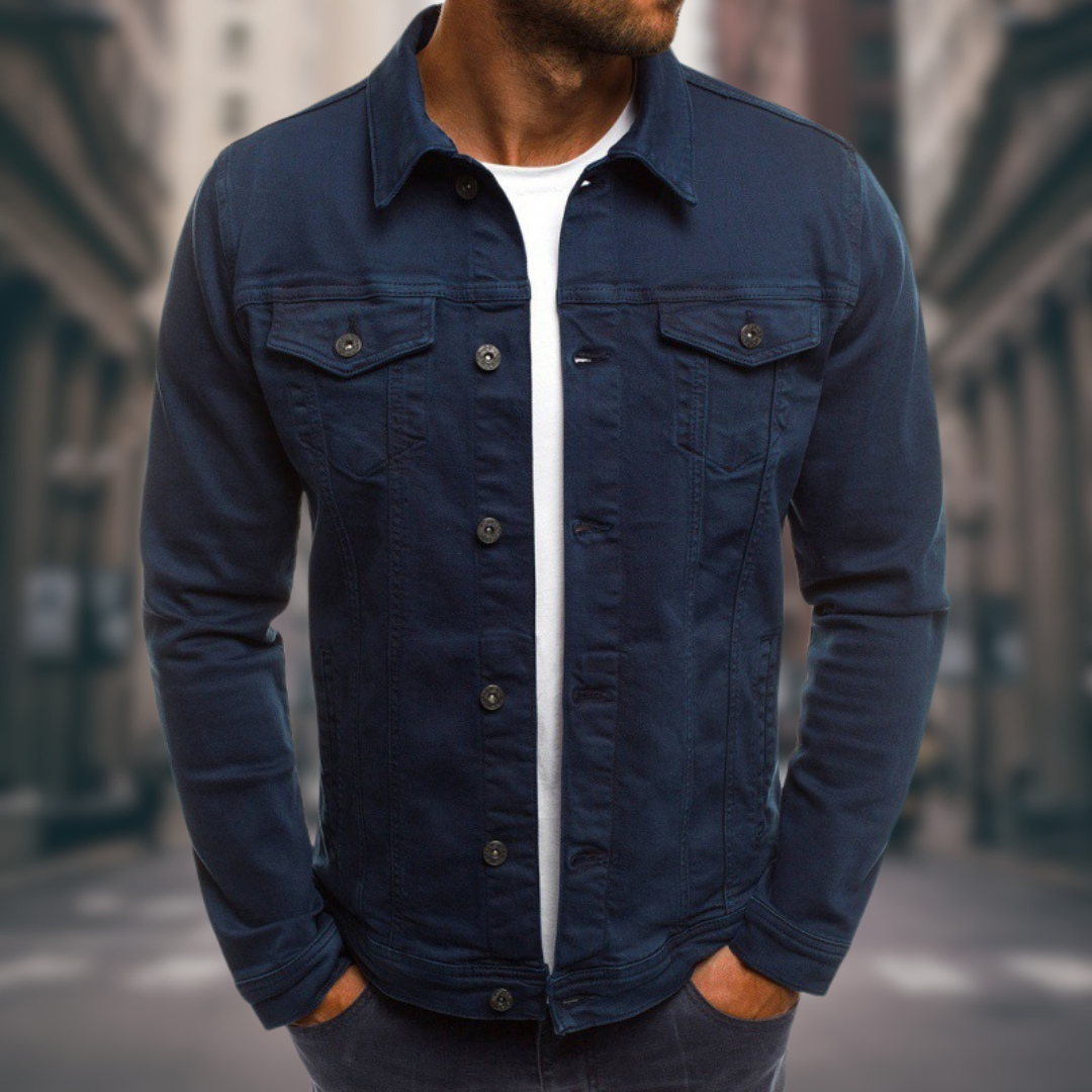 Van Der Waal™ | OP MAAT GEMAAKT DENIMJACKET