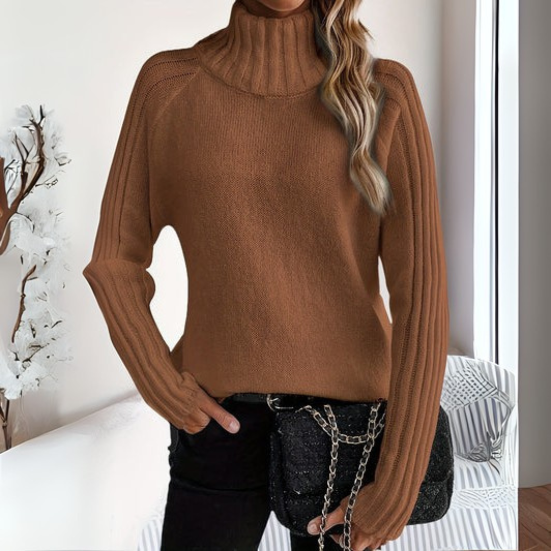 Avenora™ | Trui met hoge hals