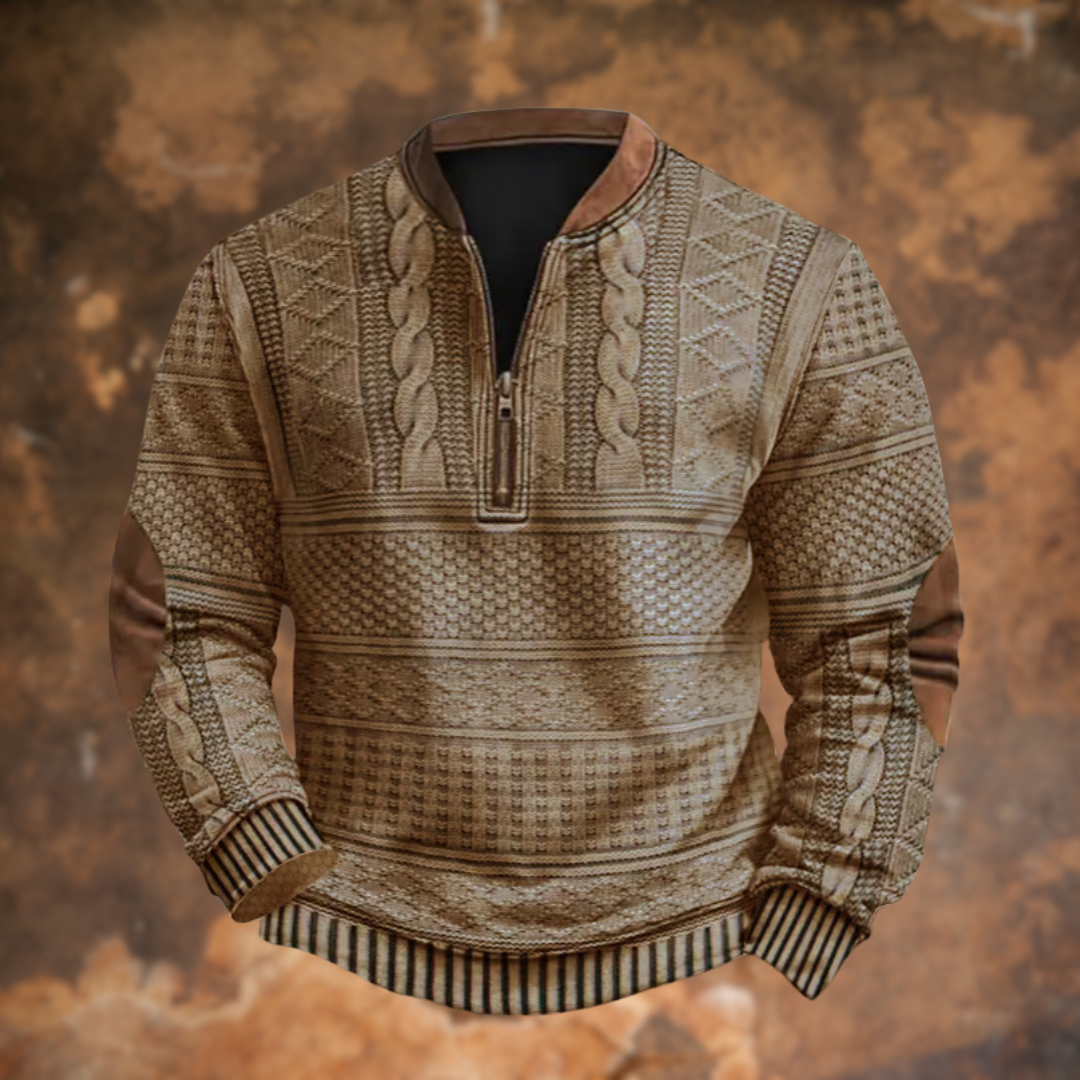 Kade™ | Sweater met Ritssluiting