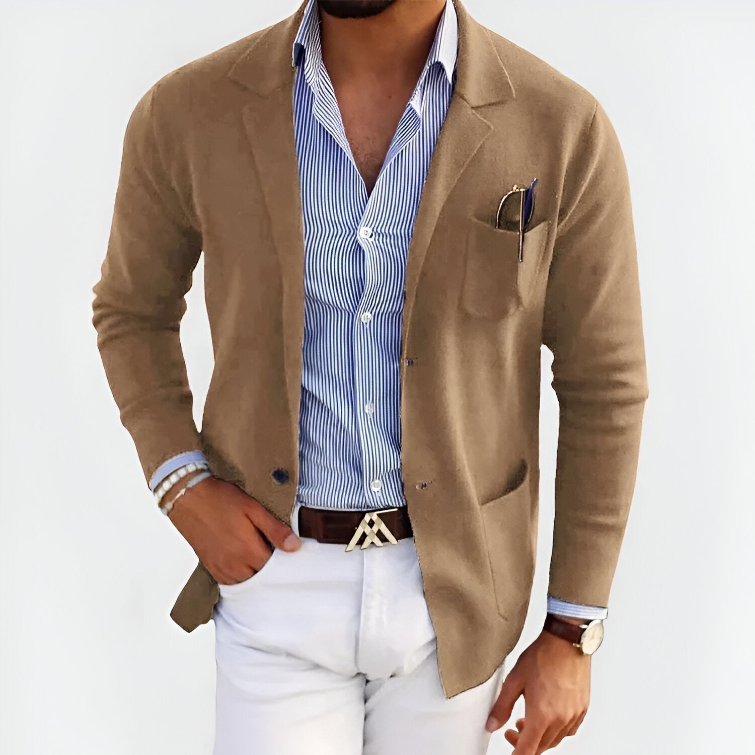 Jean™ | Lichte en elegante jas voor heren