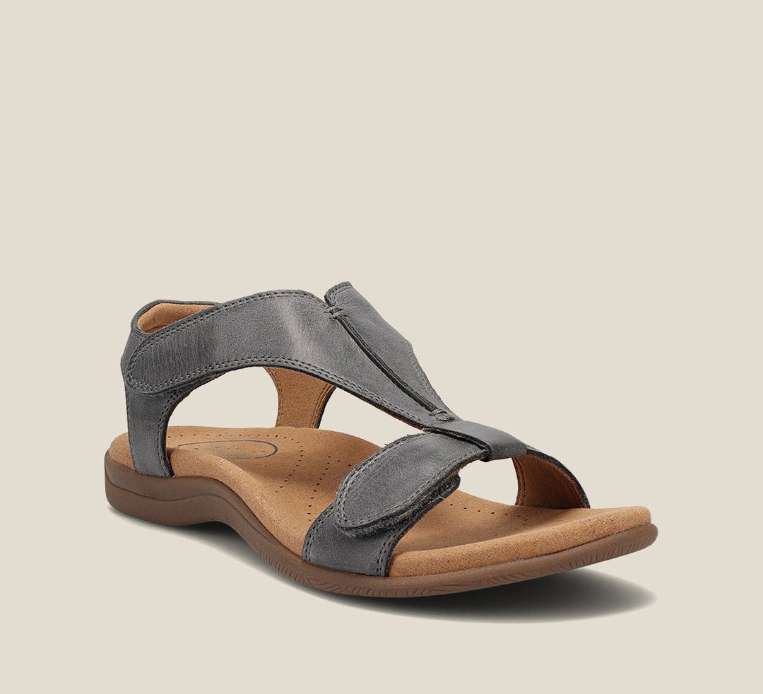 Frieda™ | Orthoflex leren sandaal