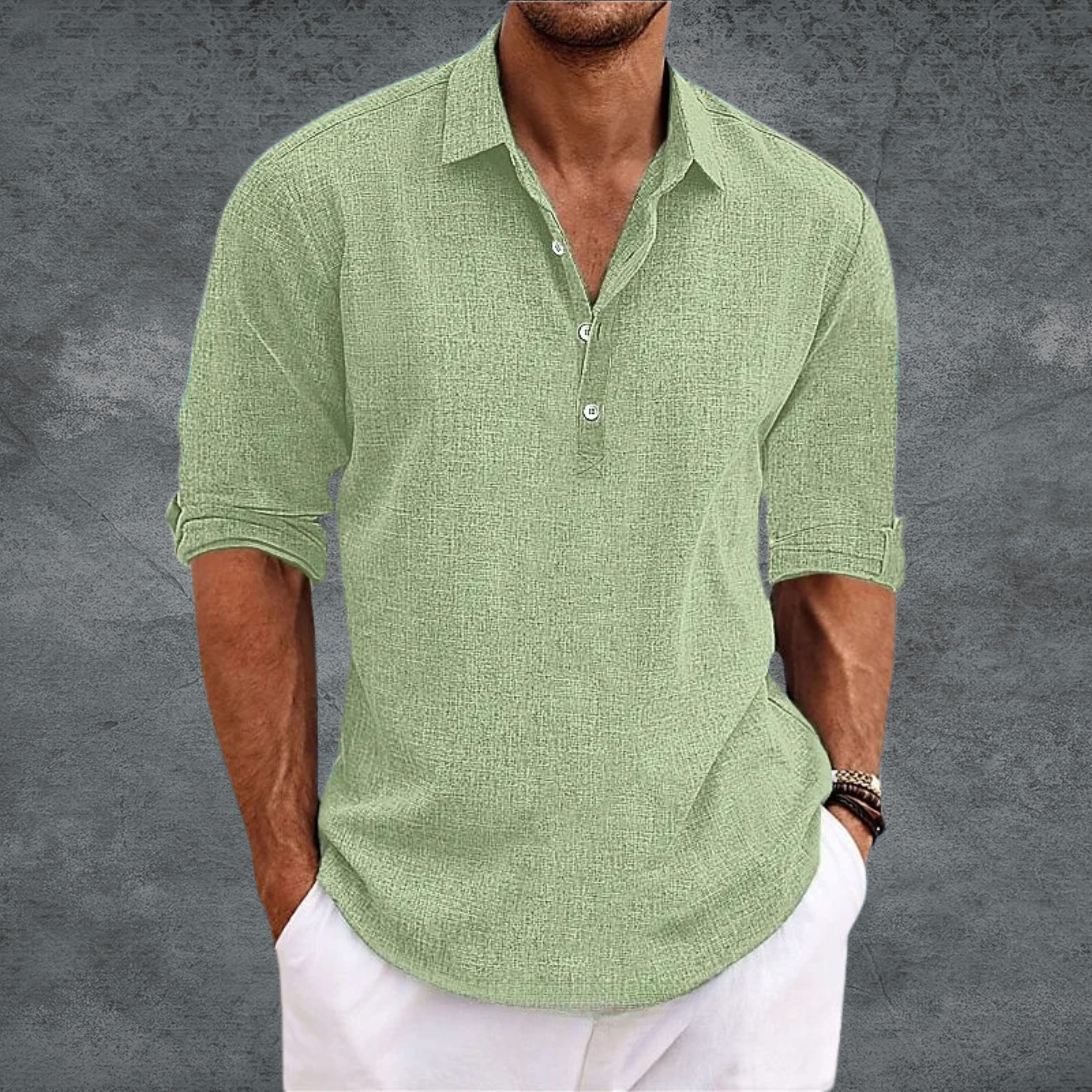 Van Der Waal Mode™ | Stijlvol Revers Knoop Shirts