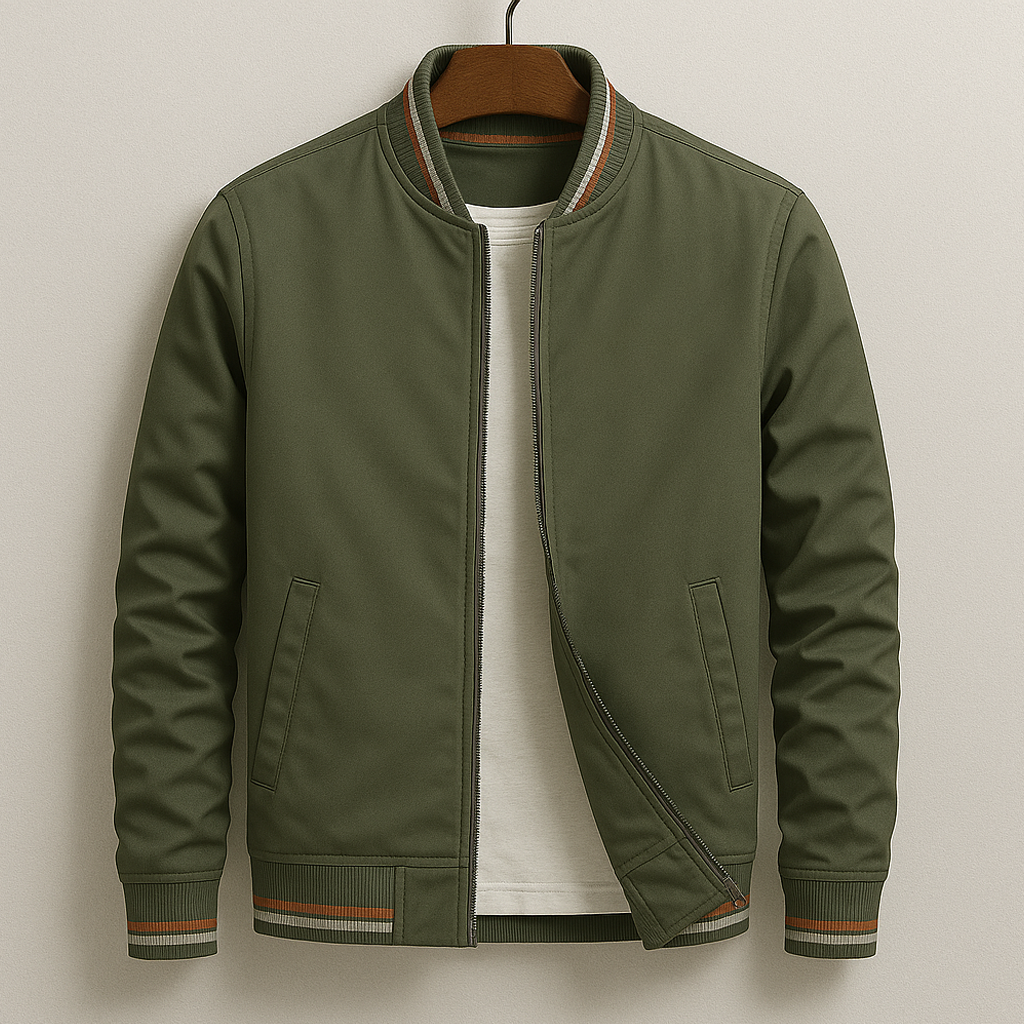 Van Der Waal™ | Elegante Bomberjas met Strepen
