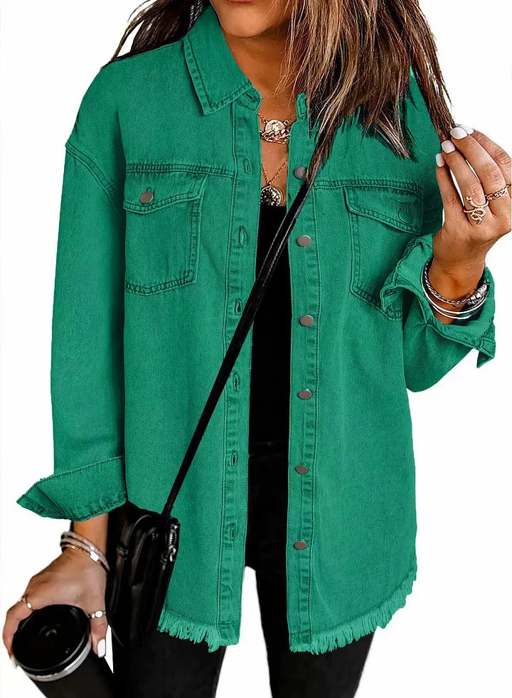 Katja™ | Klassiek Denim Jack