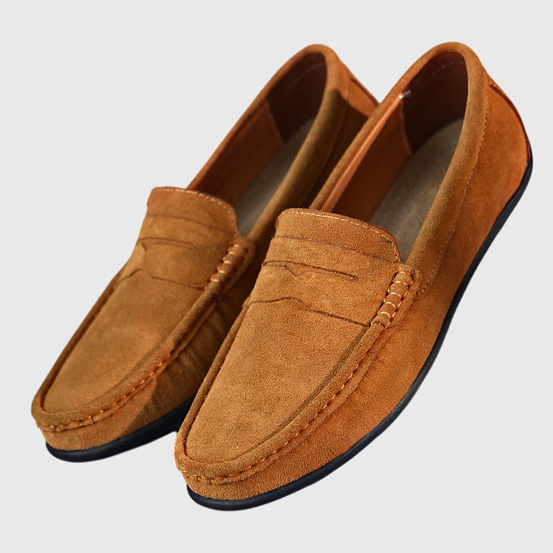 Van Der Waal™ | Klassieke suède mocassins