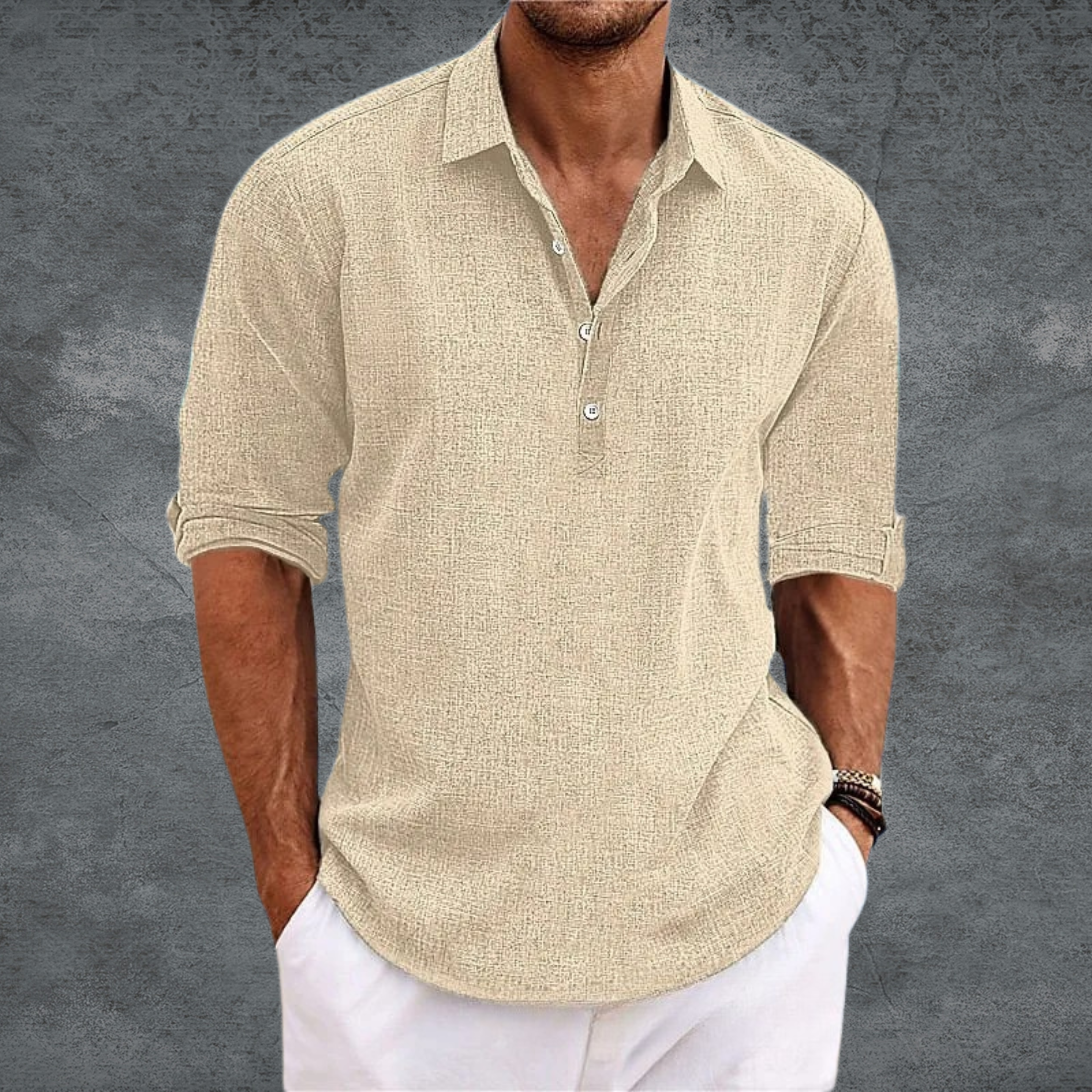Van Der Waal Mode™ | Stijlvol Revers Knoop Shirts