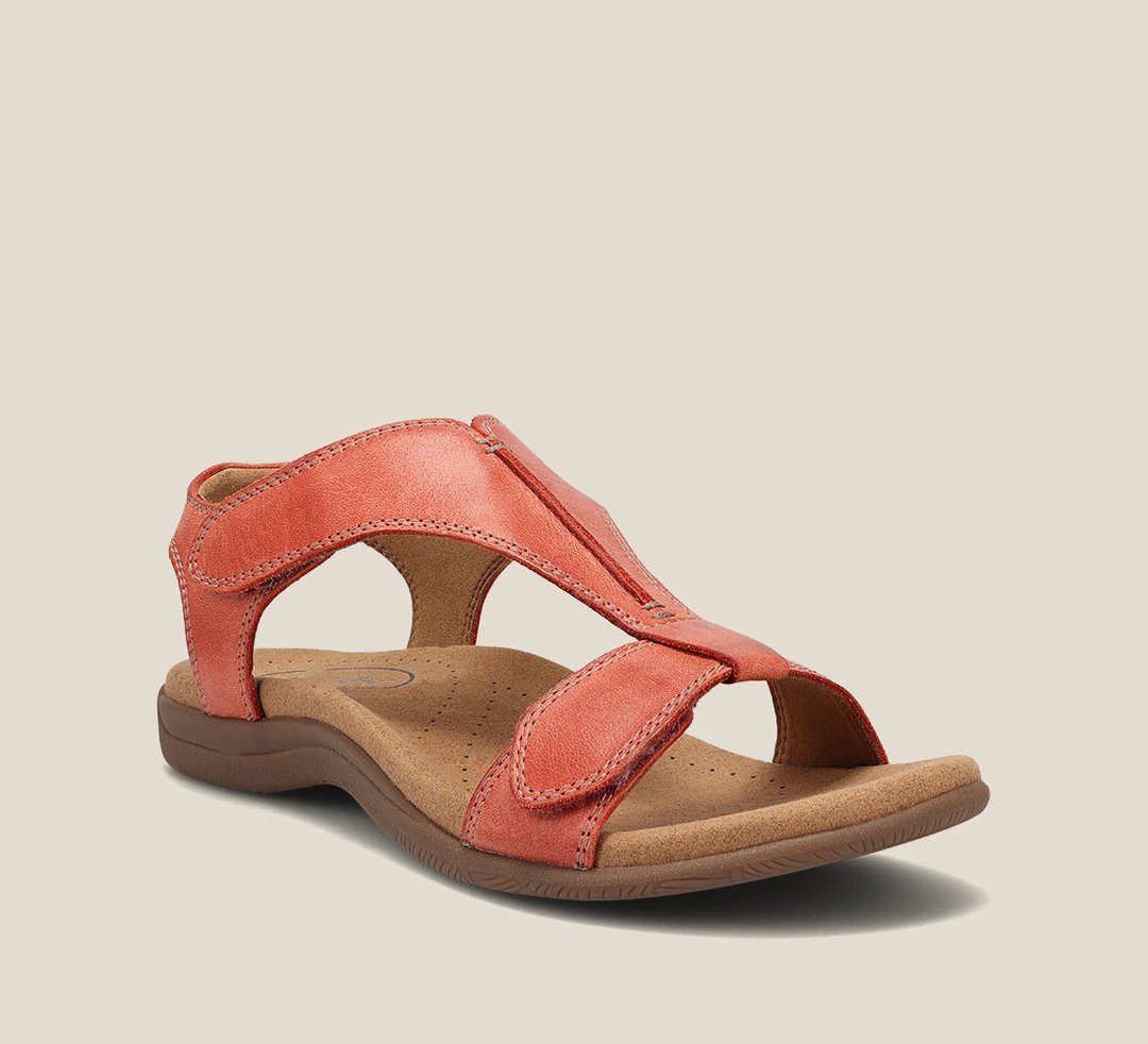 Frieda™ | Orthoflex leren sandaal