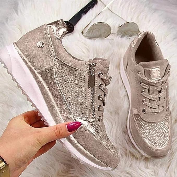 Kyra™ | Orthopedische Sneakers Met Ritssluiting