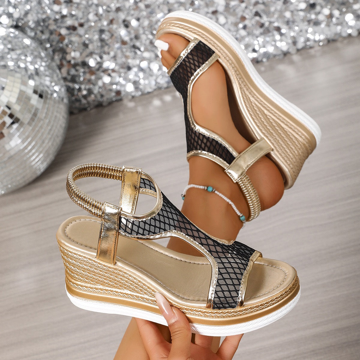 Juvia™ | Orthopedische Sleehak Sandalen