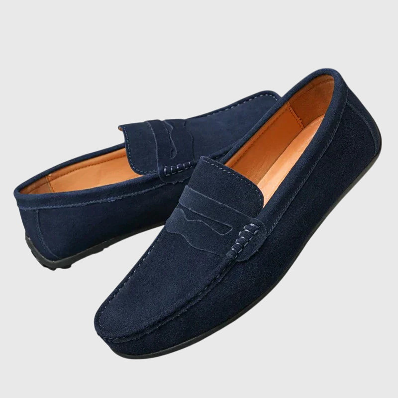Van Der Waal™ | Klassieke suède mocassins