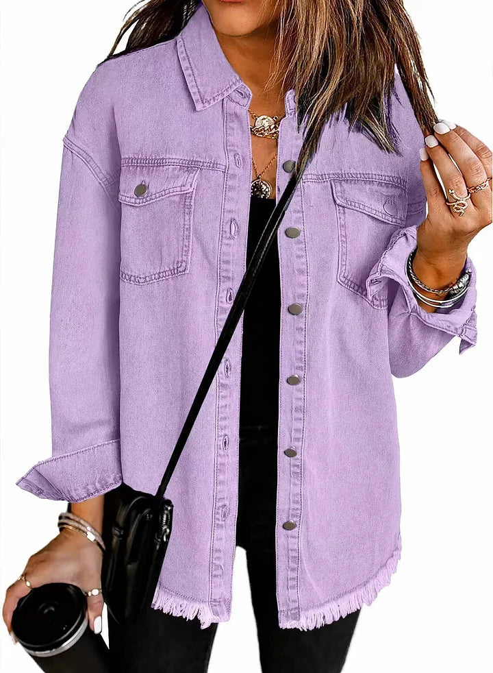 Katja™ | Klassiek Denim Jack