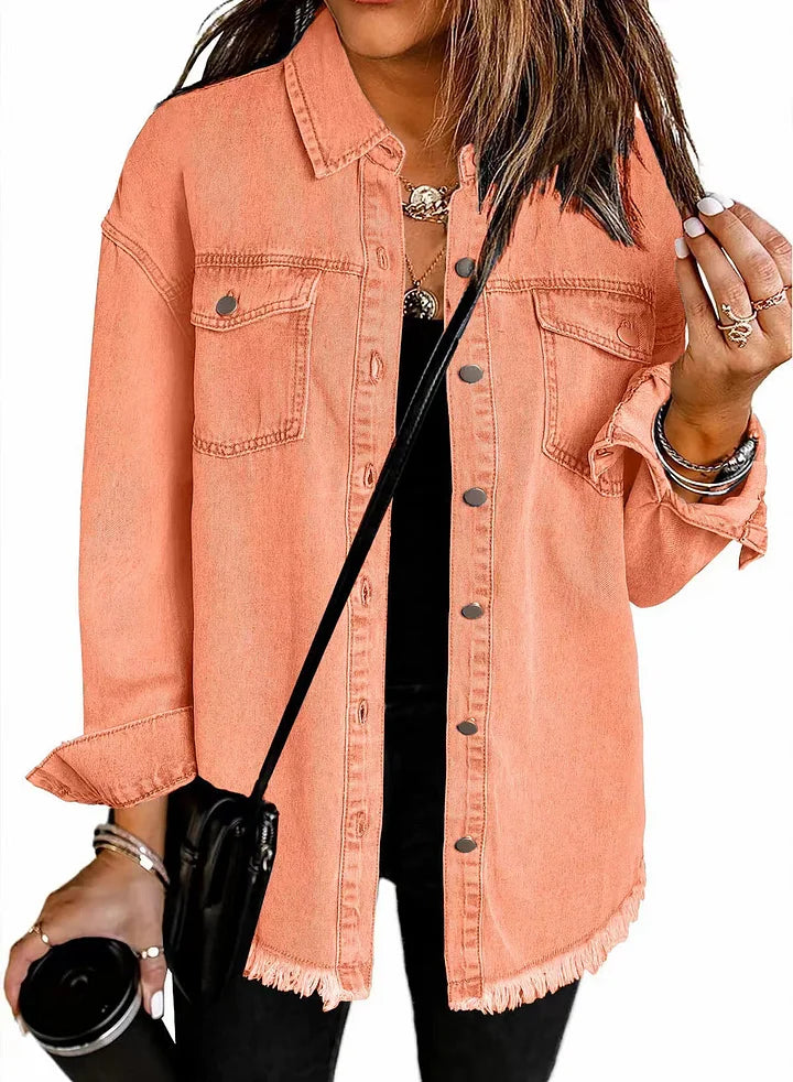 Katja™ | Klassiek Denim Jack