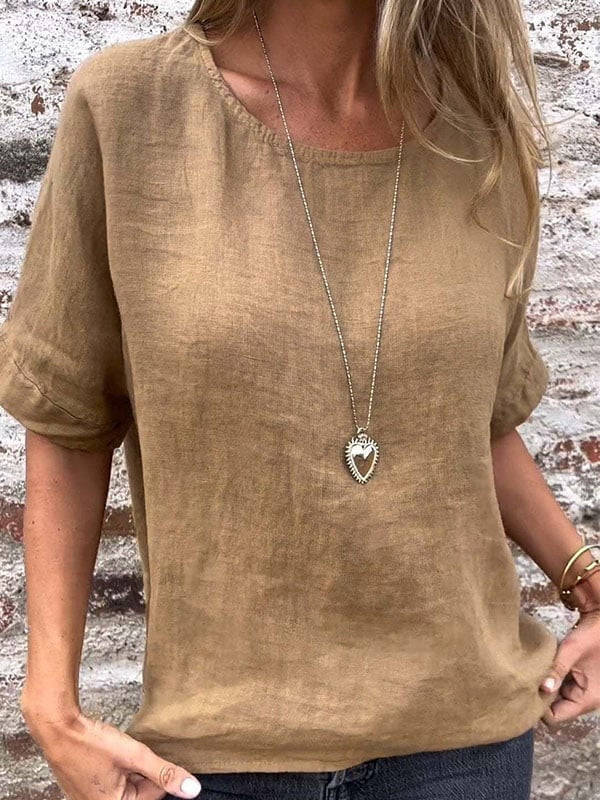 Olivra™ | Minimalistische Losvallende Top