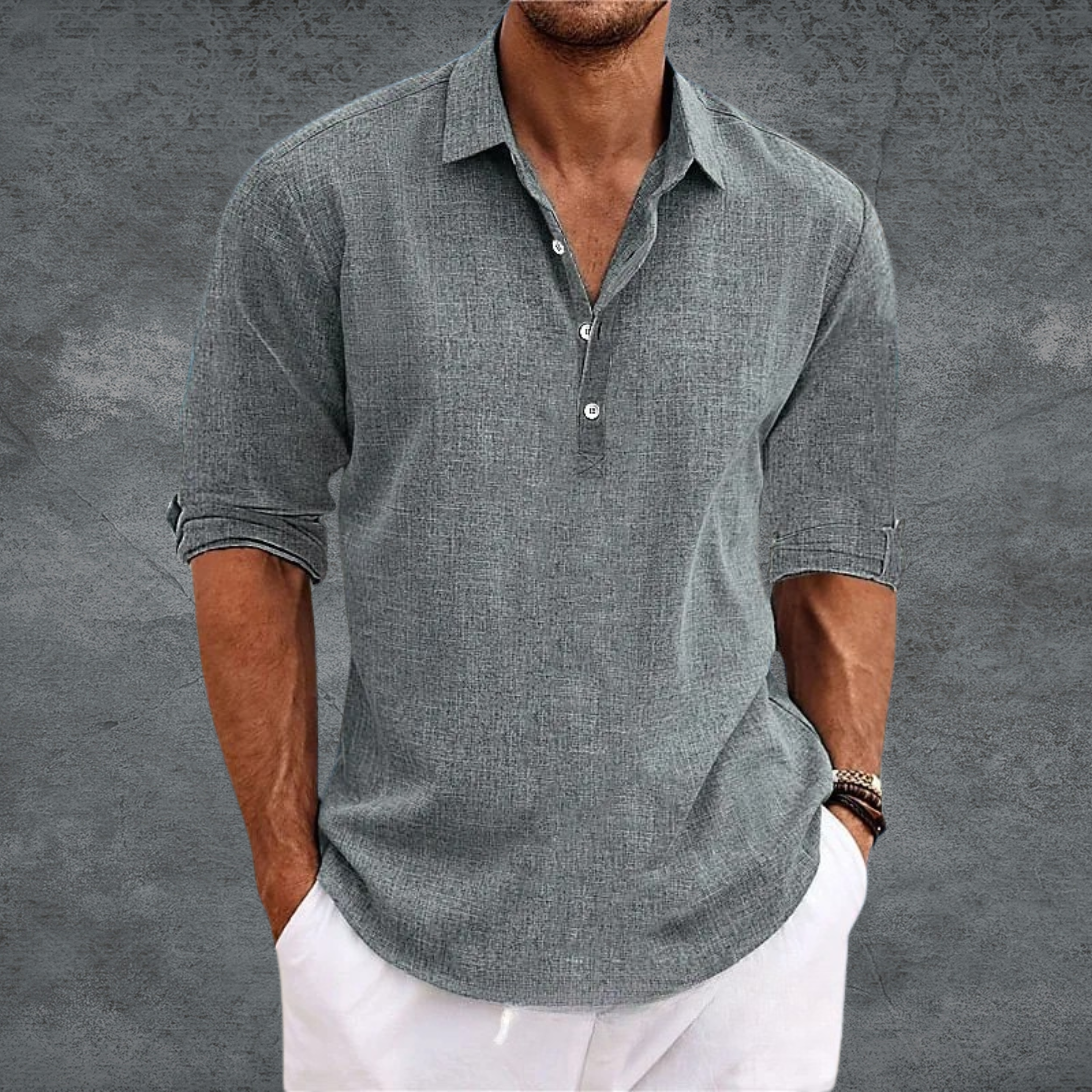 Van Der Waal Mode™ | Stijlvol Revers Knoop Shirts