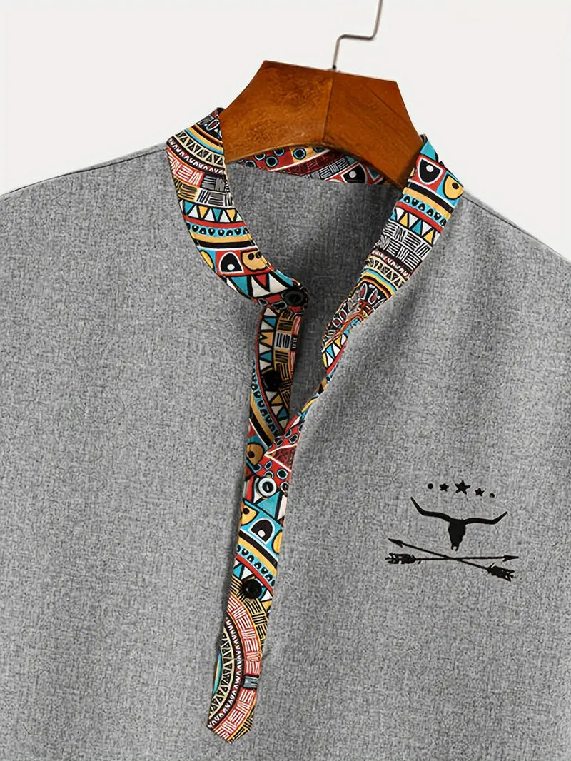 Van Der Waal™ | Elegant overhemd met korte mouwen