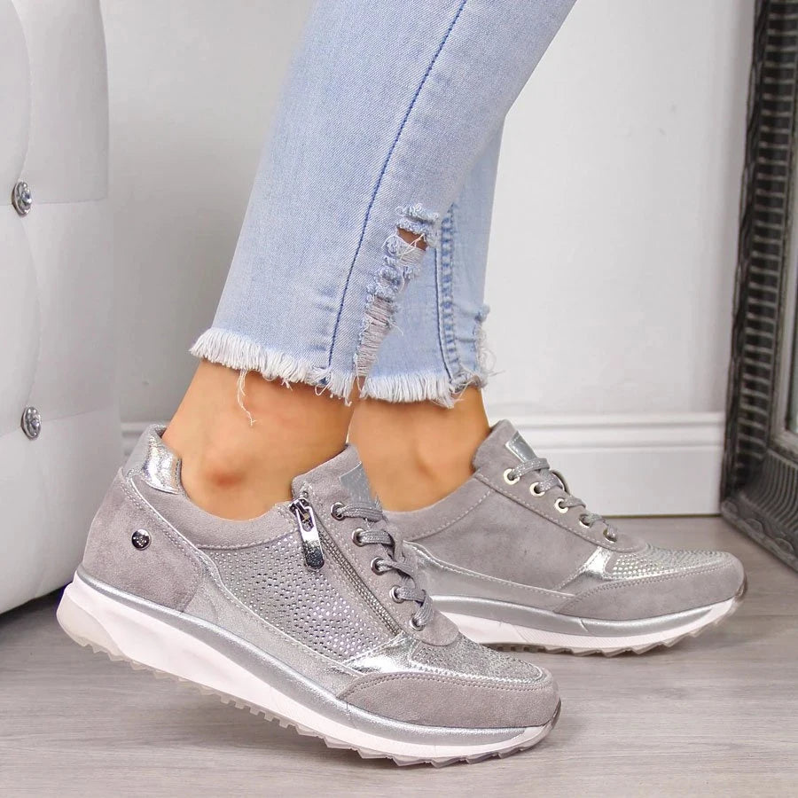 Kyra™ | Orthopedische Sneakers Met Ritssluiting