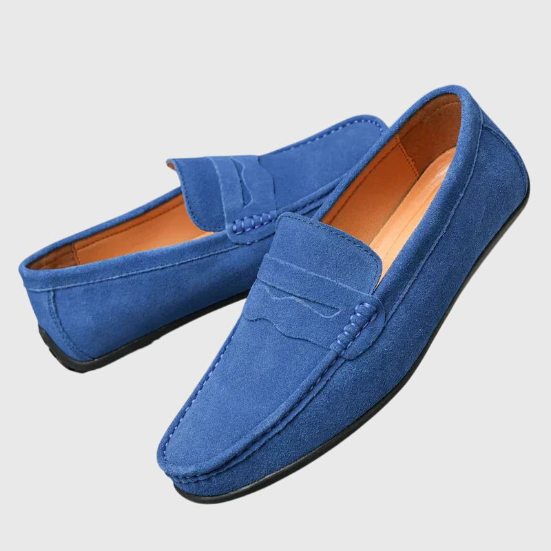 Van Der Waal™ | Klassieke suède mocassins