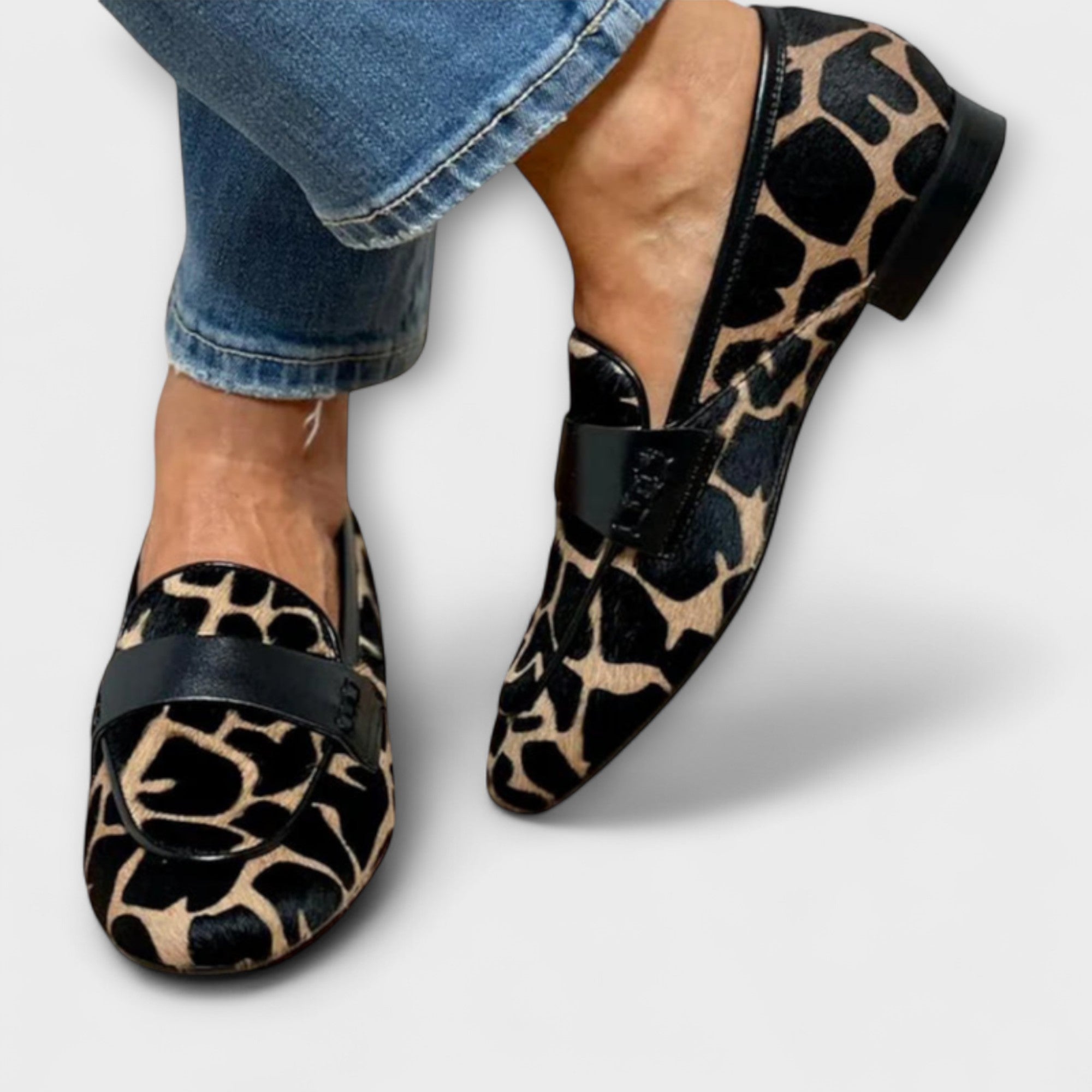 Van Der Waal™ | Luipaard Mocassin