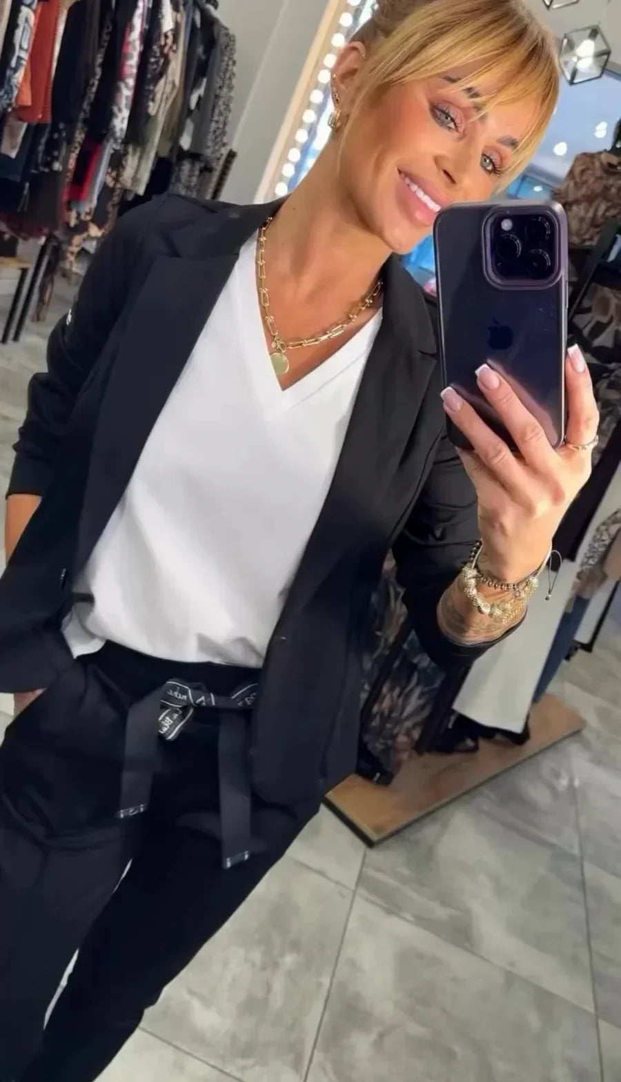 Milae™ | Blazer en Jogger Set