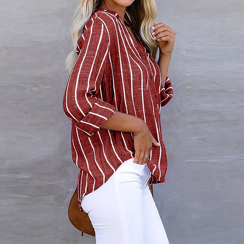 Erelith™ | Gestreepte Zomerblouse