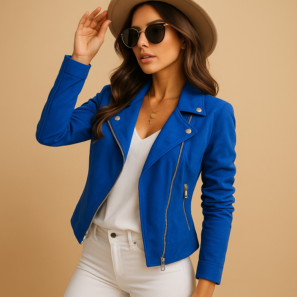 Sylvara™ | Casual blazer met lange mouwen