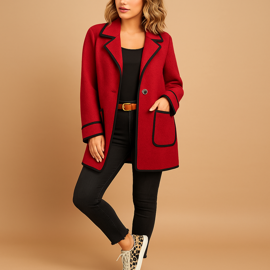 Faylinn™ | Casual gevoerde blazer