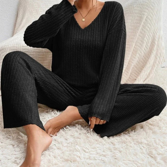 Vevienne™ | Geribde Lounge Set