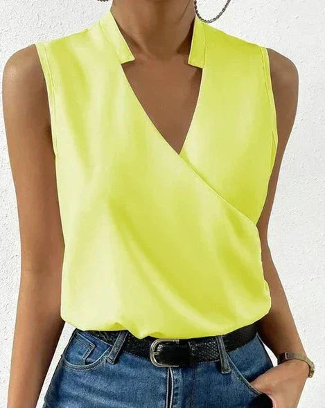Vionelle™ | Mouwloze Wikkelblouse