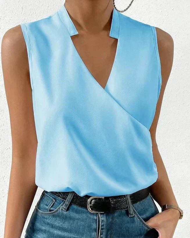 Vionelle™ | Mouwloze Wikkelblouse