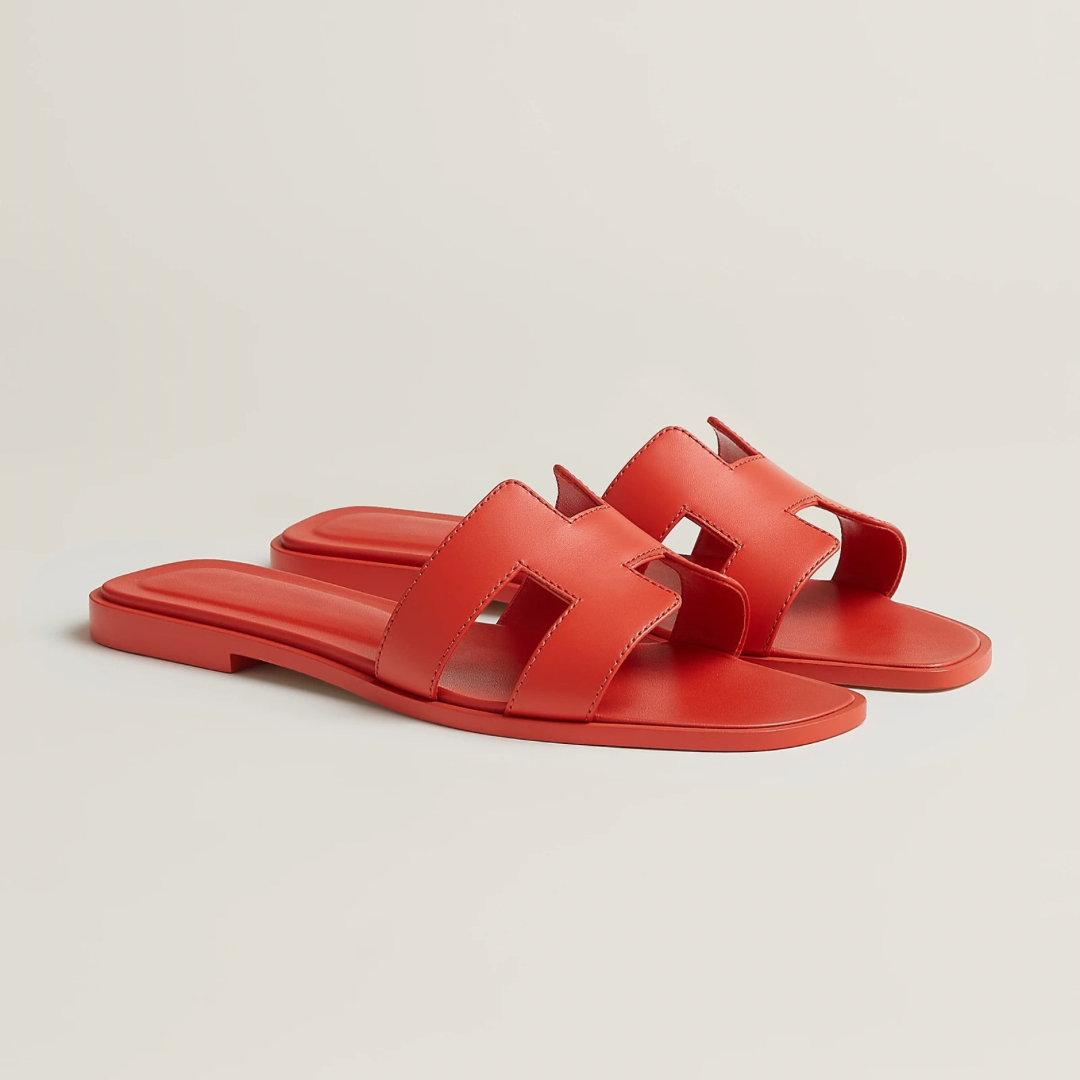 Noelia™ | Elegante sandalen met suède voetbed – Oranje