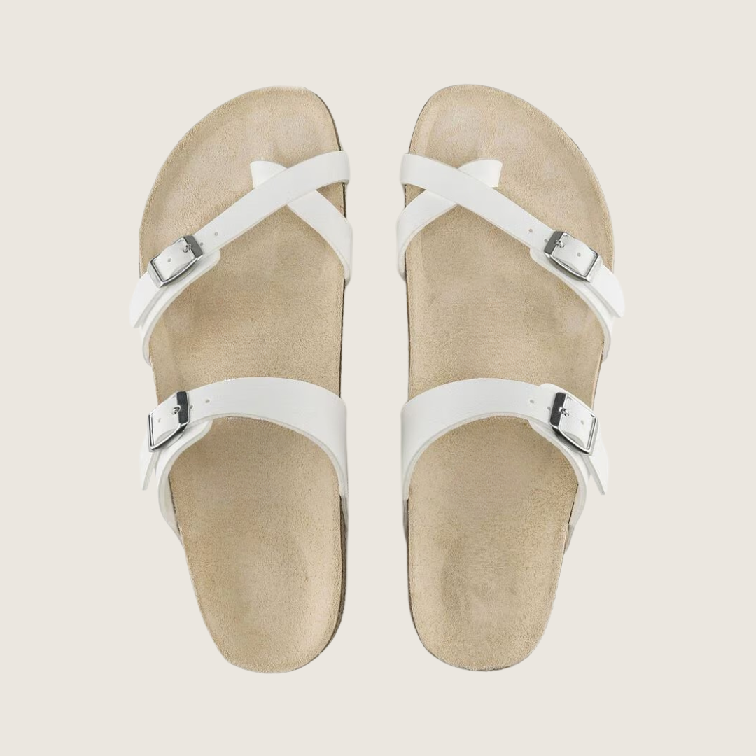 Dahlia™ | Comfort Sandalen met Kurken Voetbed