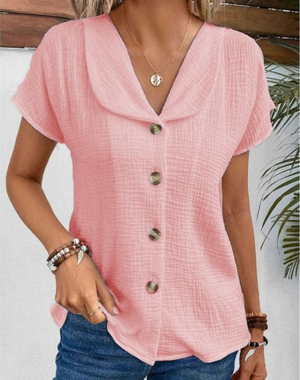 Calissa™ | Zomerse Knoopblouse